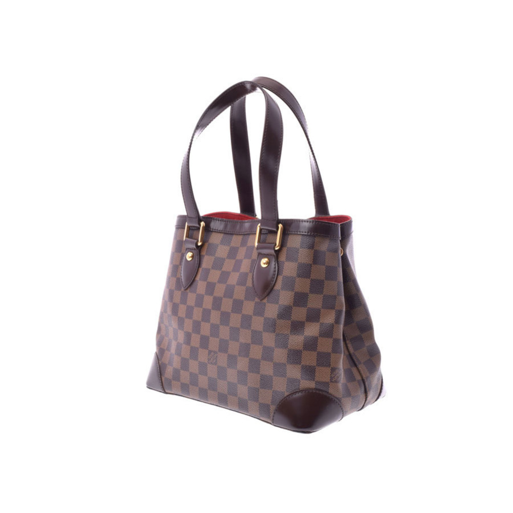 Louis Vuitton Hampstead Ebene Damier Shoulder Bag Brown